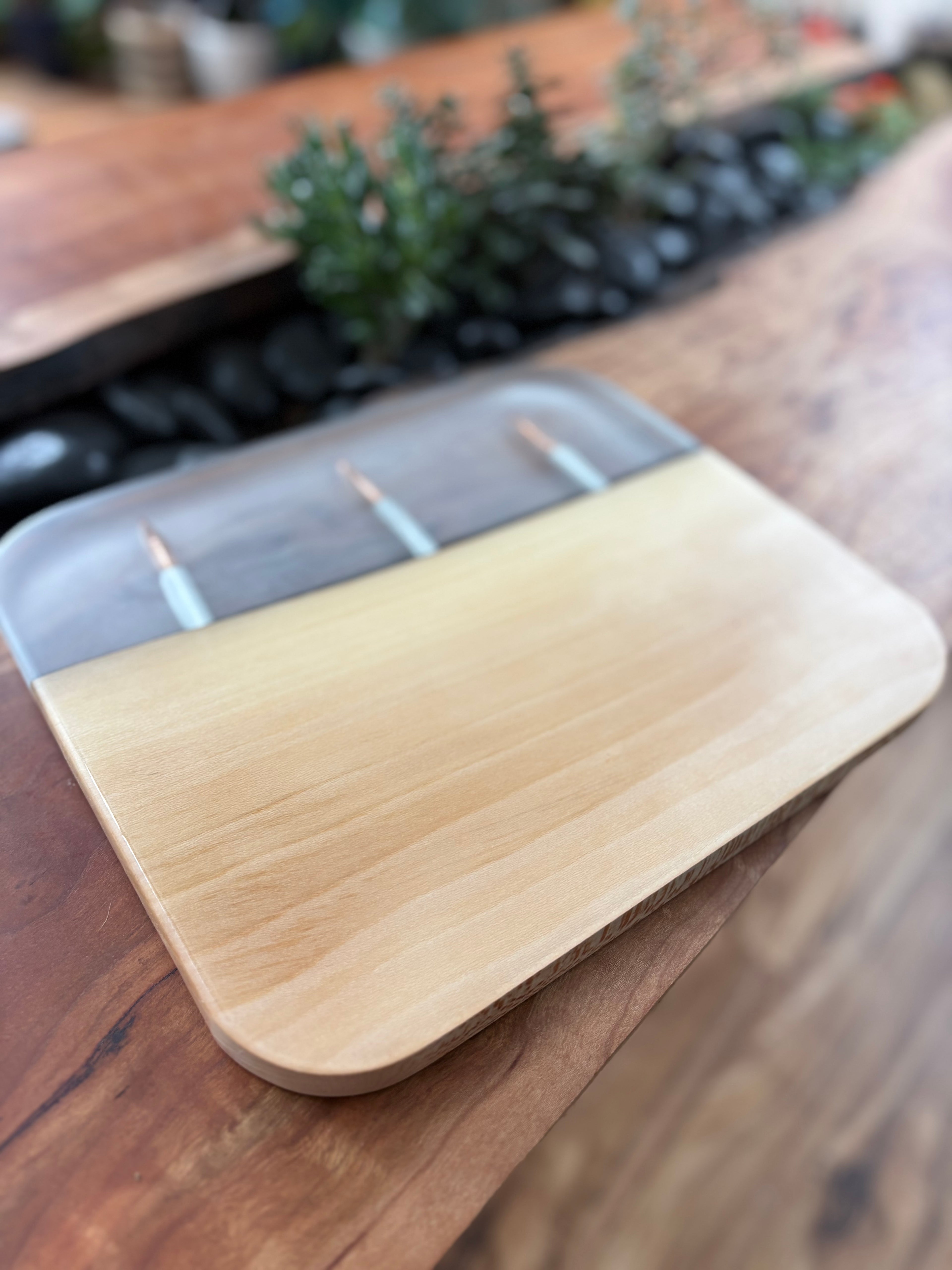 Clear Bullet Serving Board