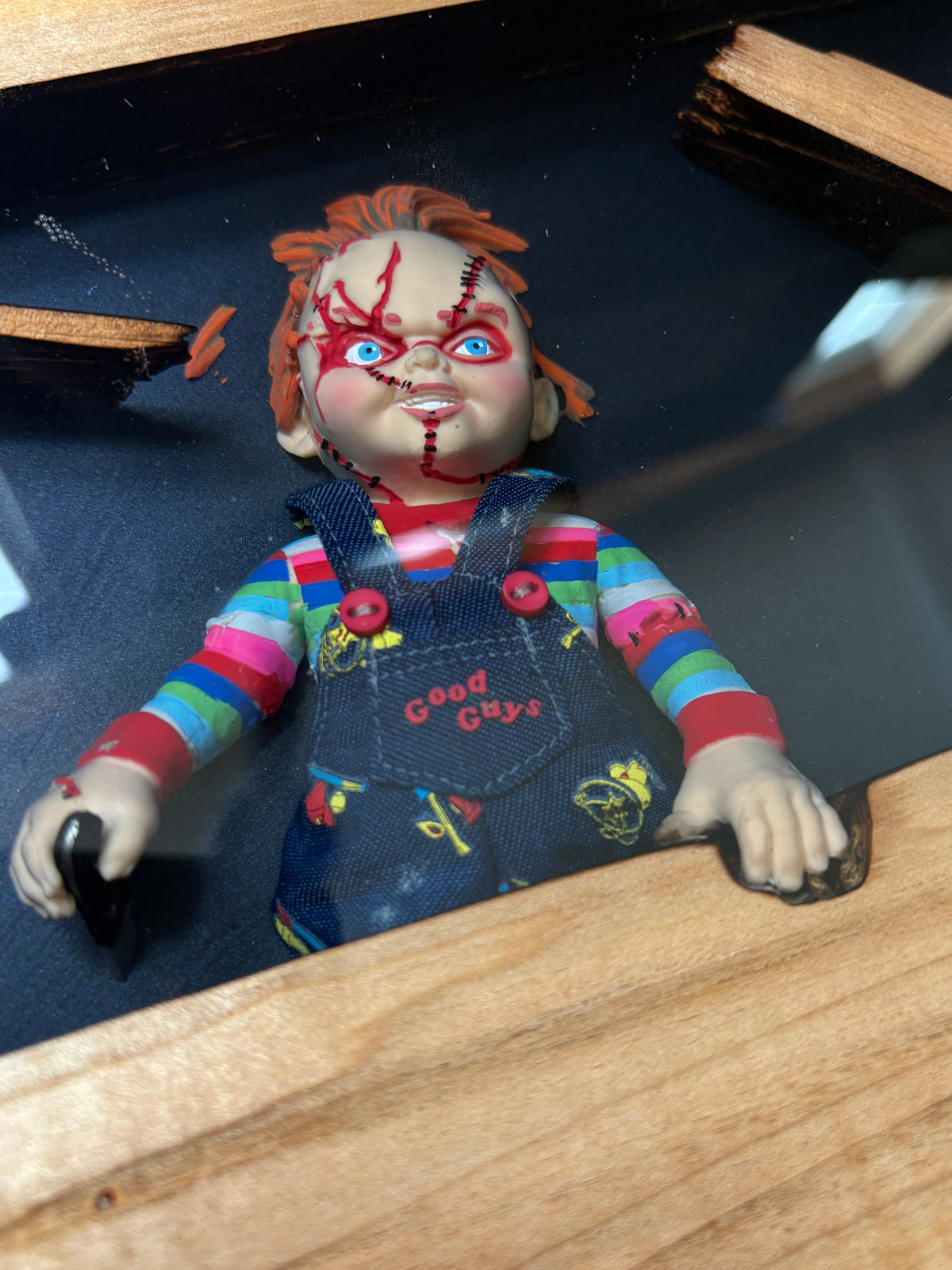 Creepy Doll Serving Board
