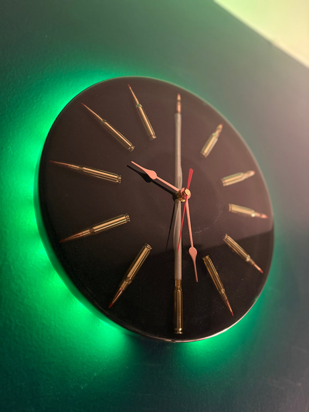 Bullit Riddled Clock Bullet Clock – Bowerbird Workshop