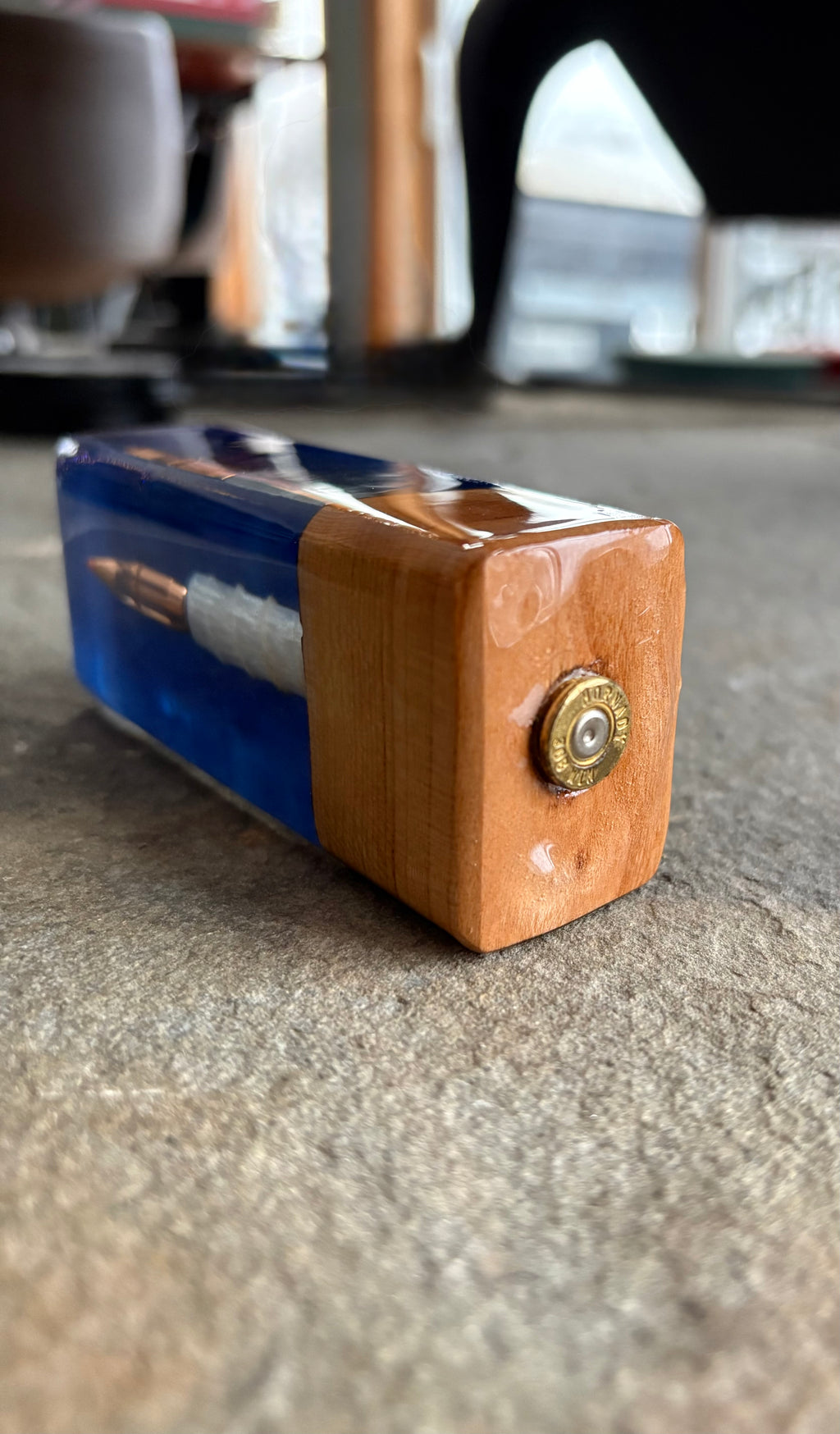 Bullet Block Paper Weight