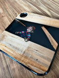 Creepy Doll Serving Board