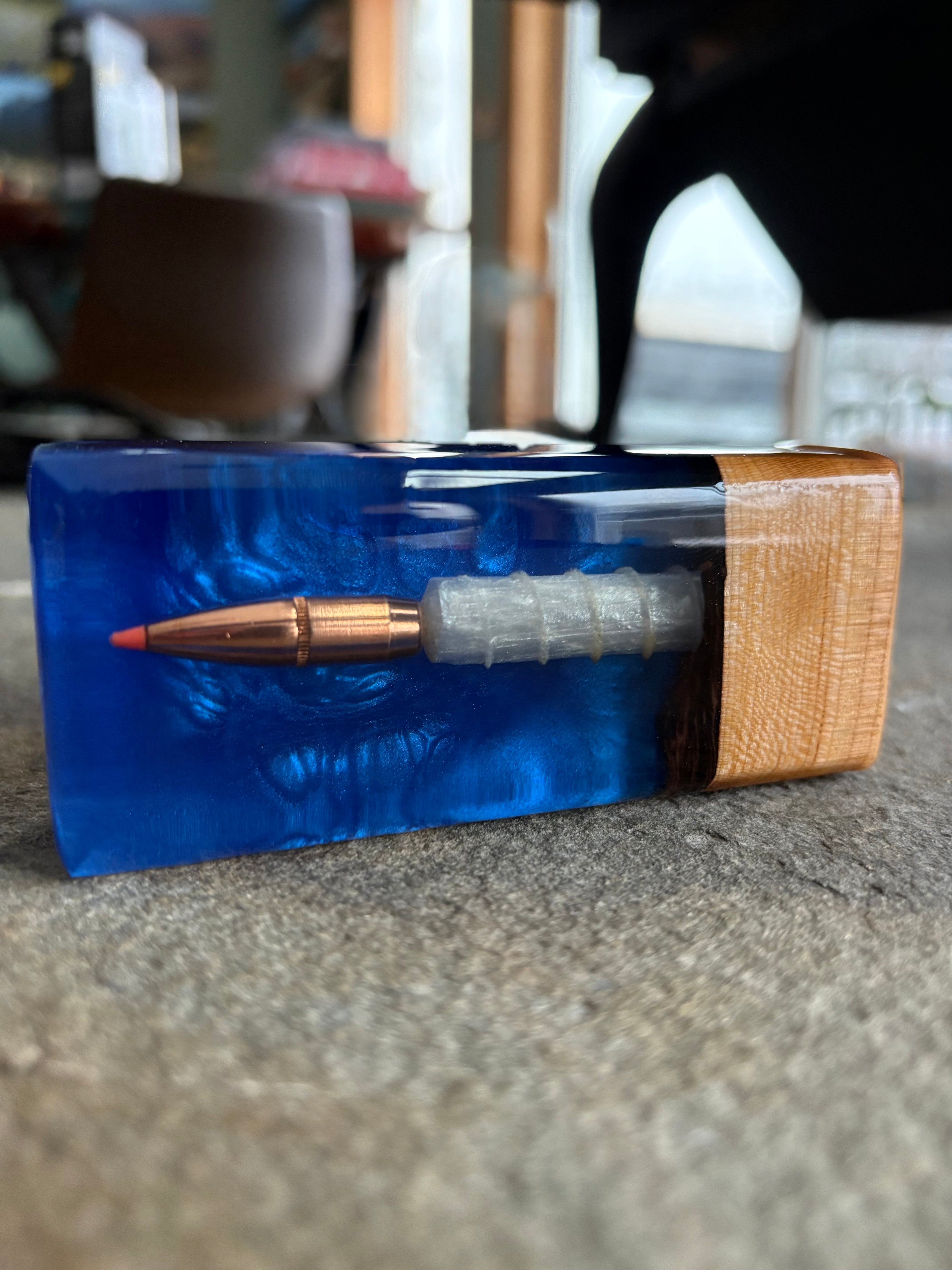 Bullet Block Paper Weight