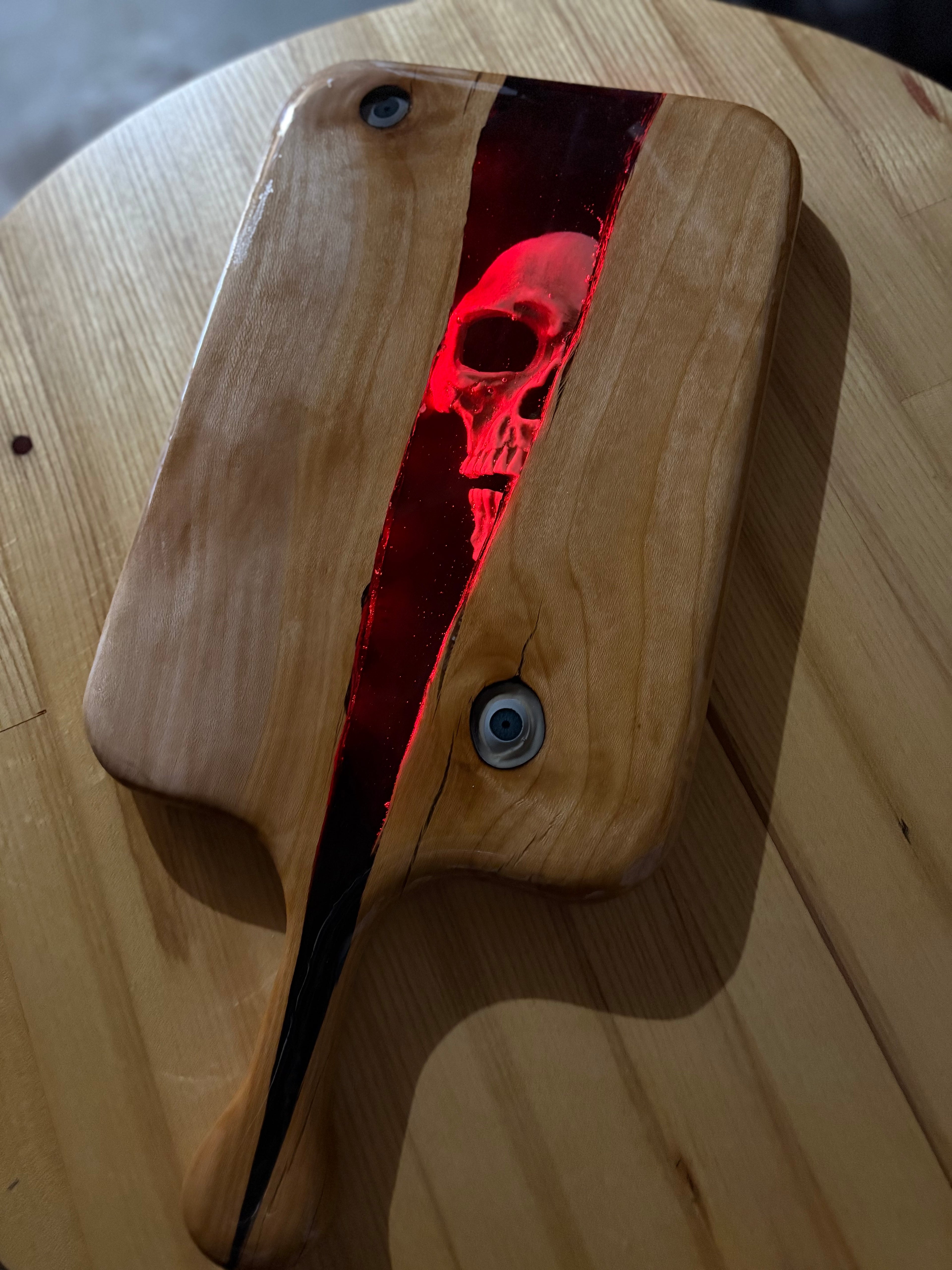 Skull/Eyeball Serving Board